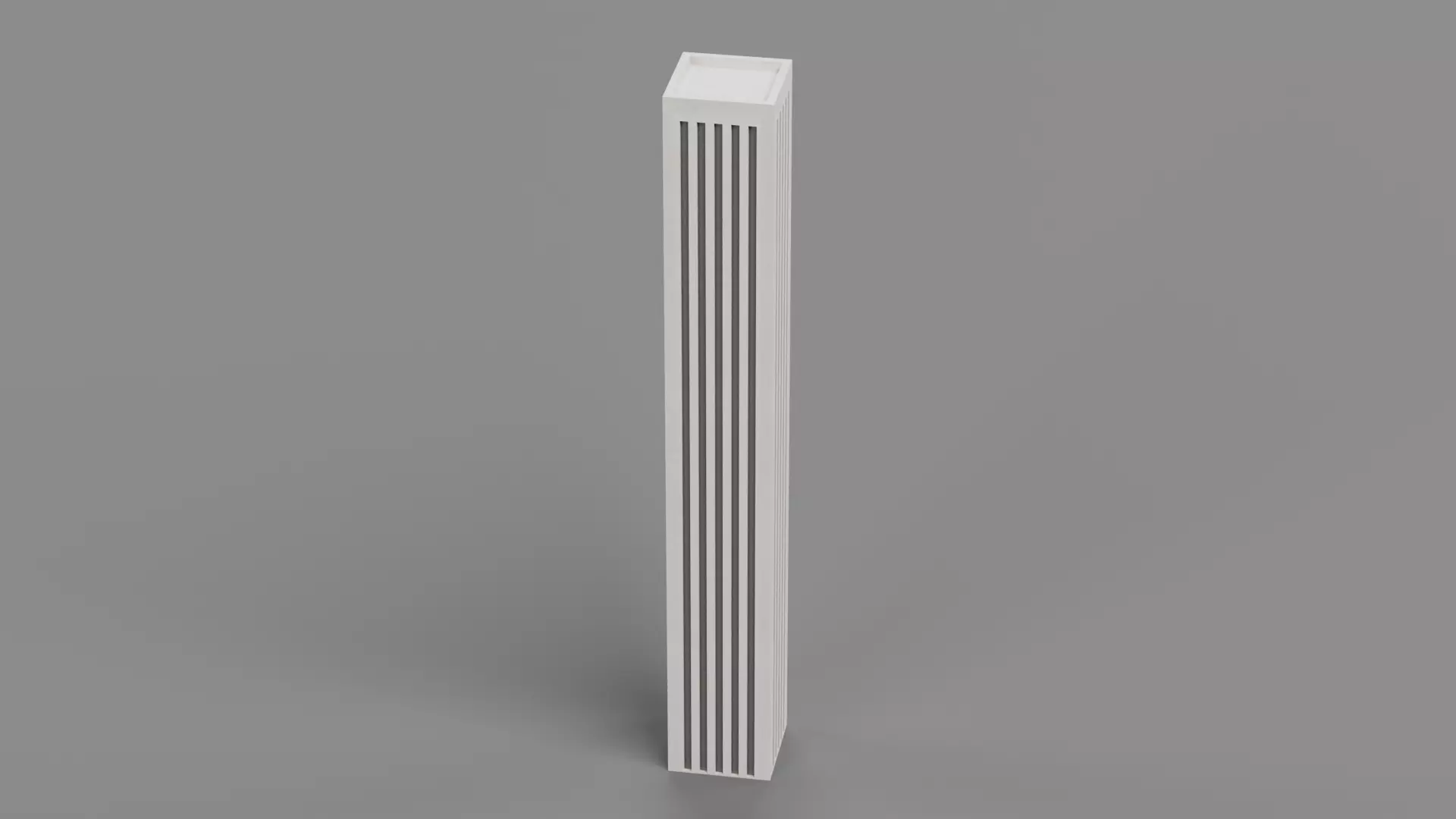 Paper Skyscraper V2 Low-poly 3D model_3