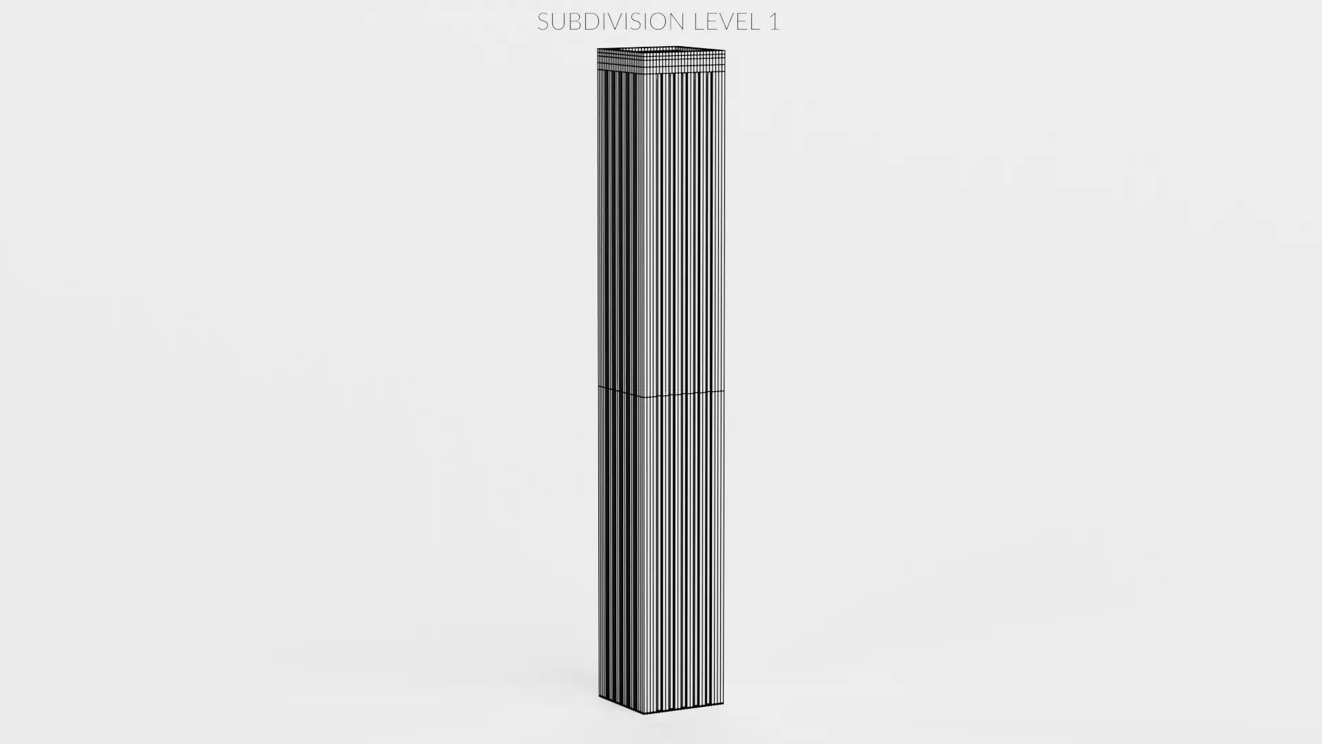 Paper Skyscraper V2 Low-poly 3D model_9