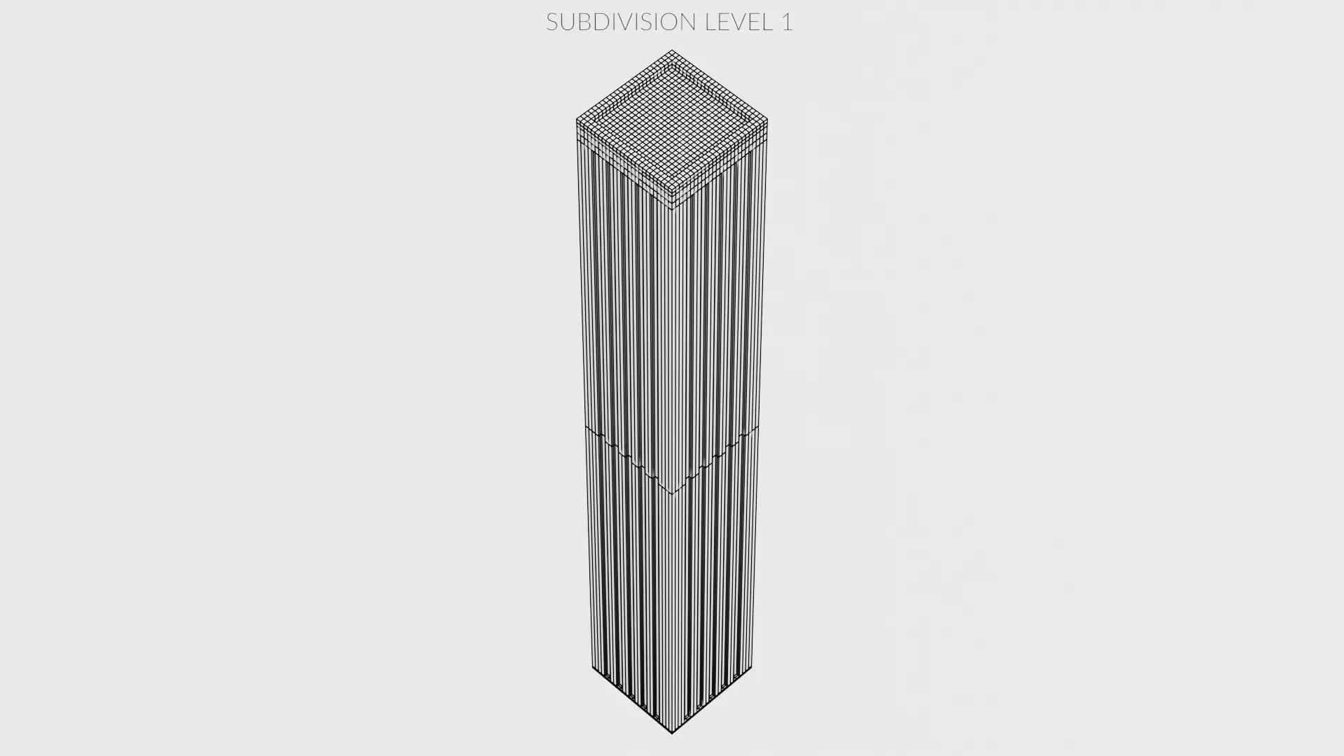 Paper Skyscraper V2 Low-poly 3D model_11