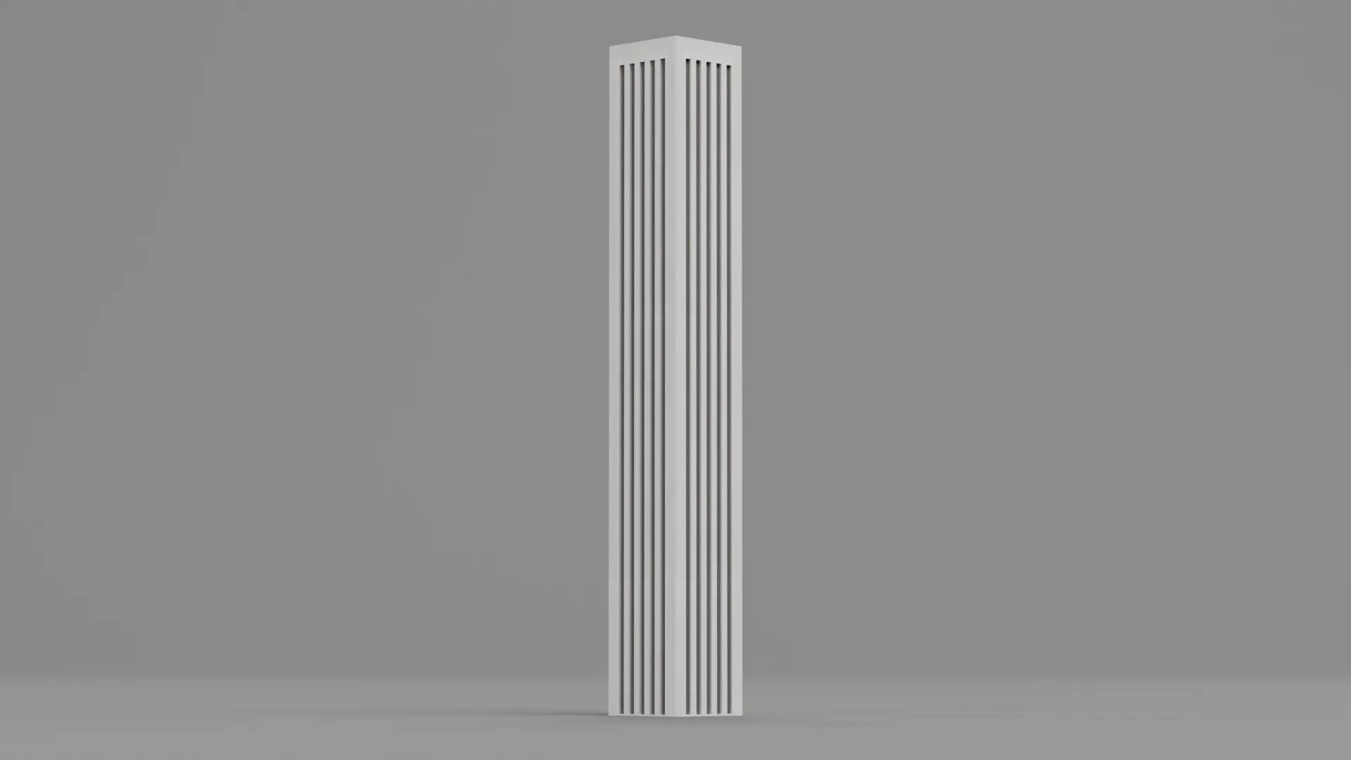 Paper Skyscraper V2 Low-poly 3D model_2