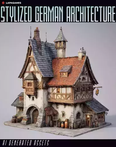 Stylized German Architecture