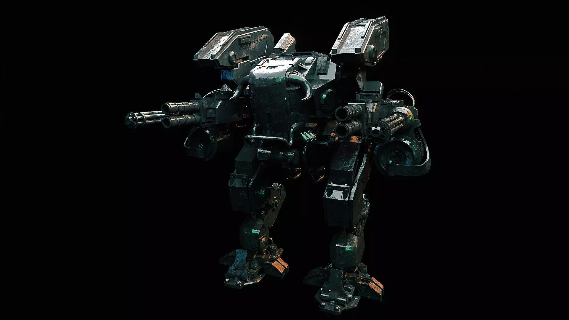 Mech Steel 8K PBR Texture Texture_0