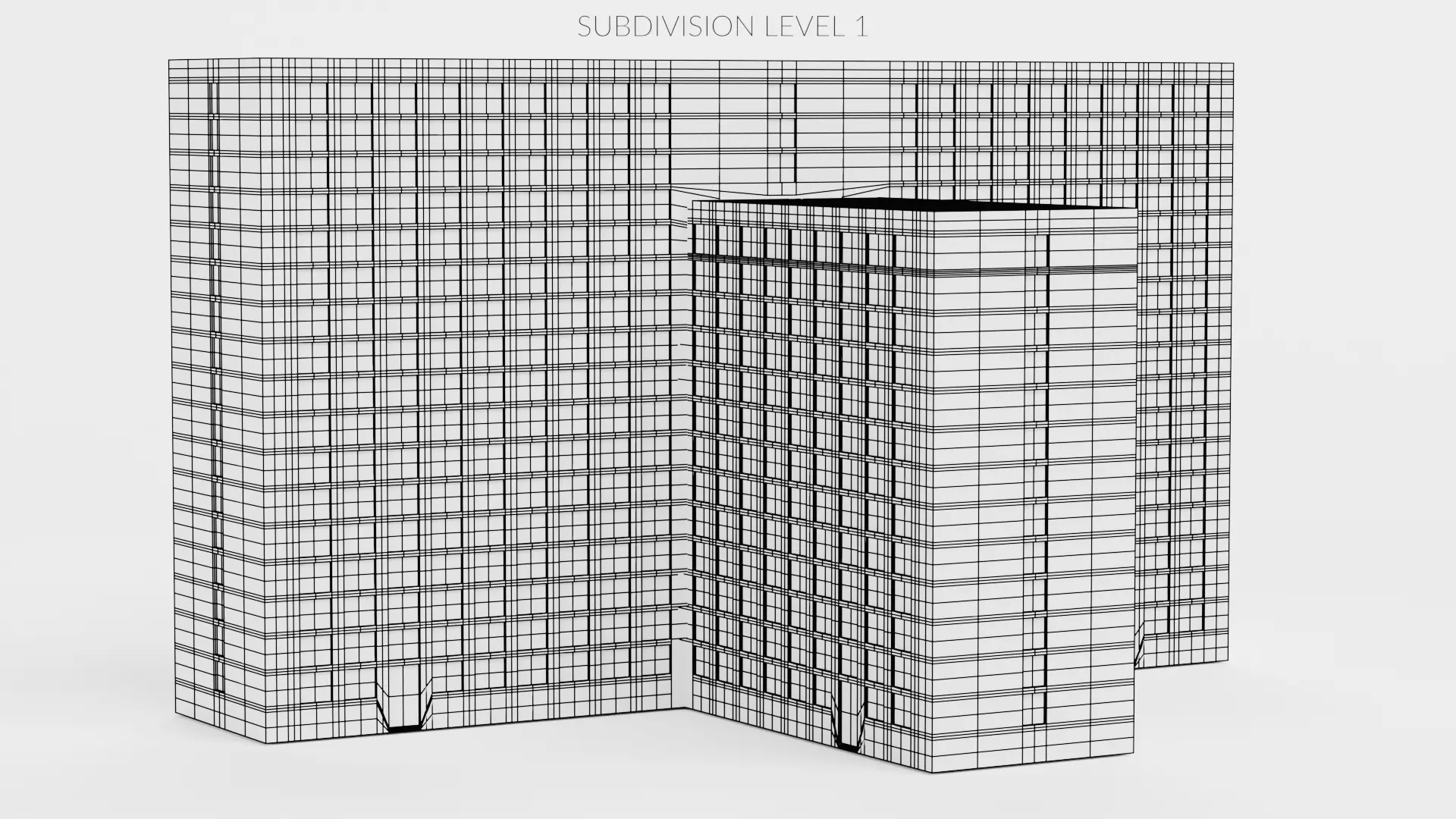 Paper Skyscraper V11 Low-poly 3D model_9