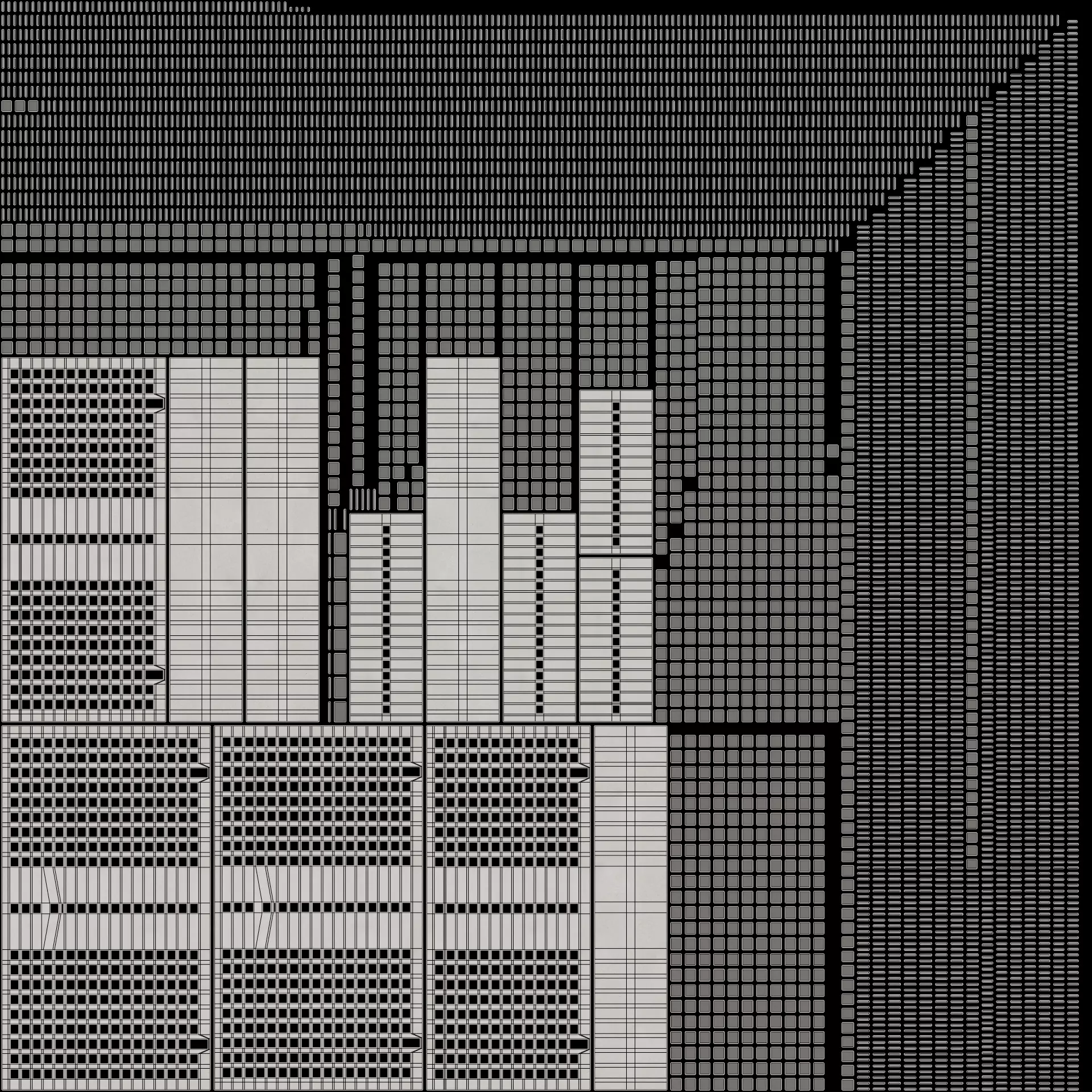 Paper Skyscraper V11 Low-poly 3D model_7
