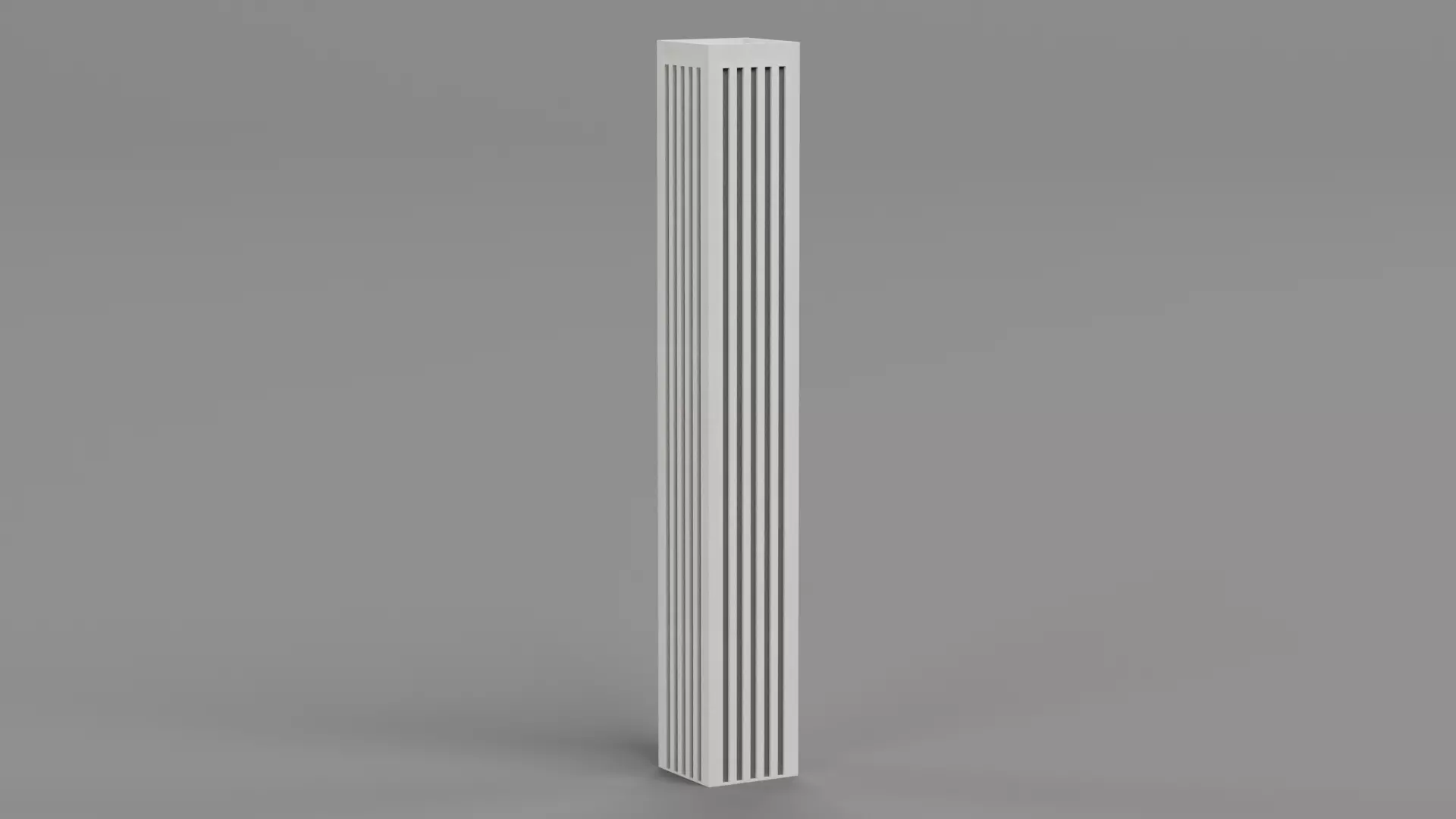 Paper Skyscraper Collection Low-poly 3D model_6