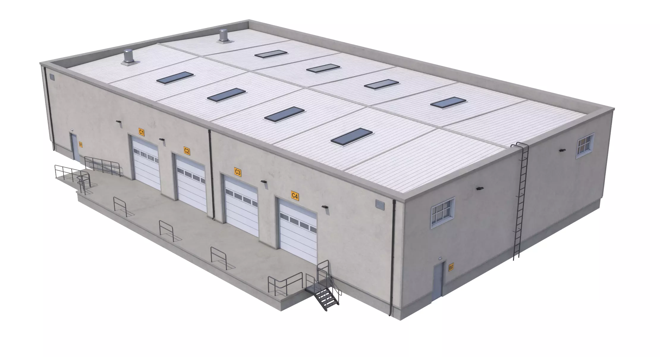 4 PBR Industrial Buildings Collection _8