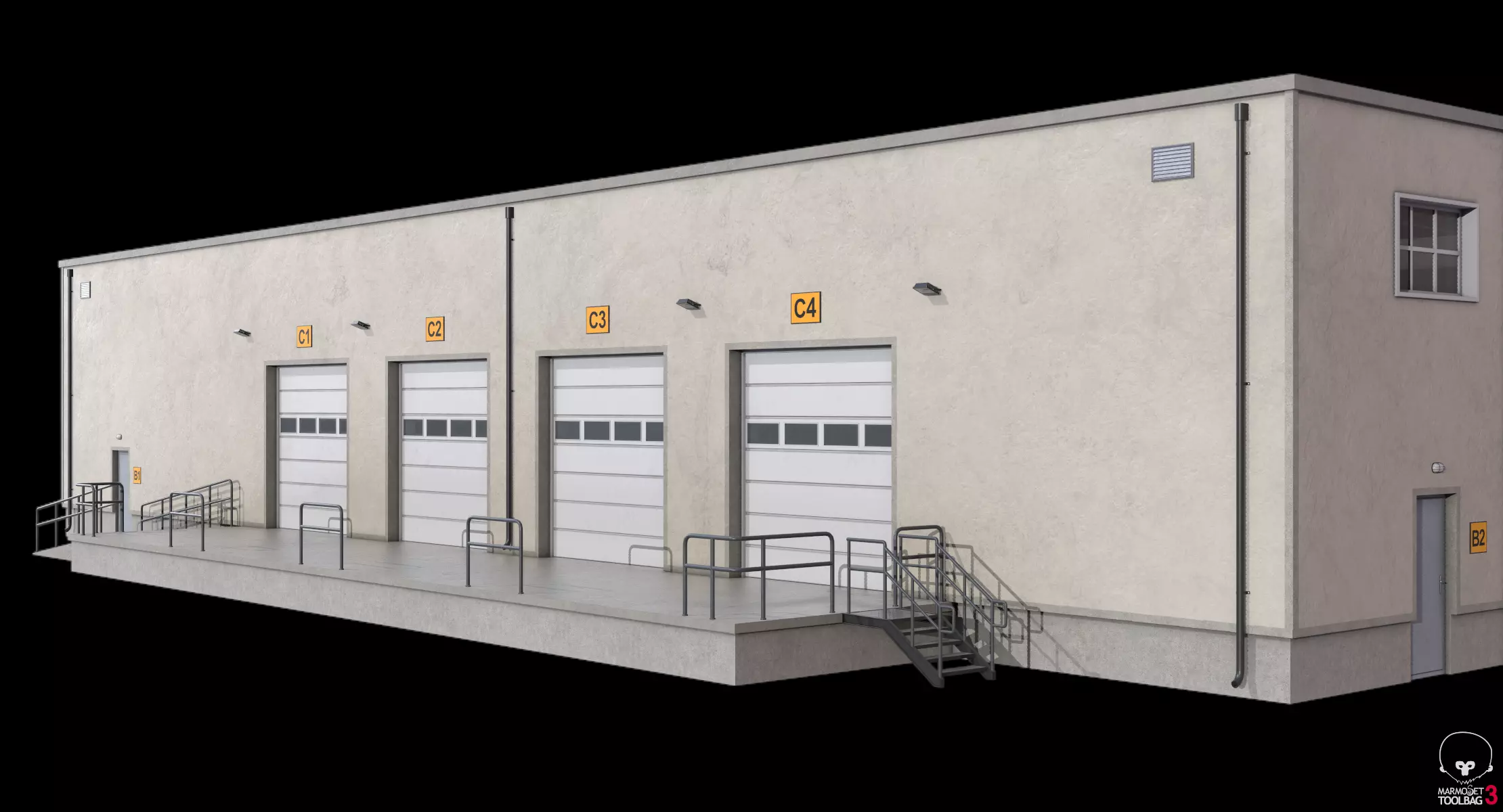 4 PBR Industrial Buildings Collection _11