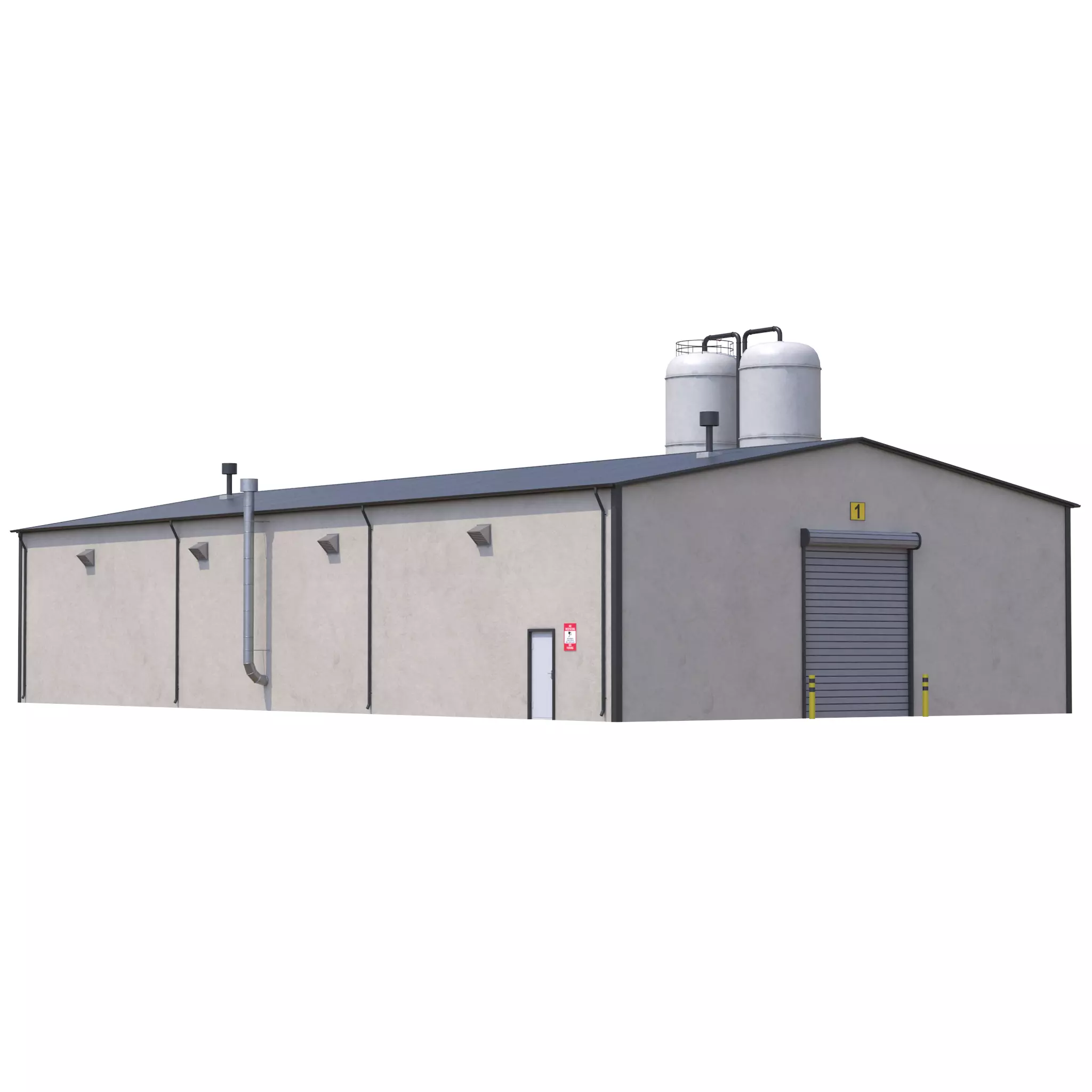 4 PBR Industrial Buildings Collection _2