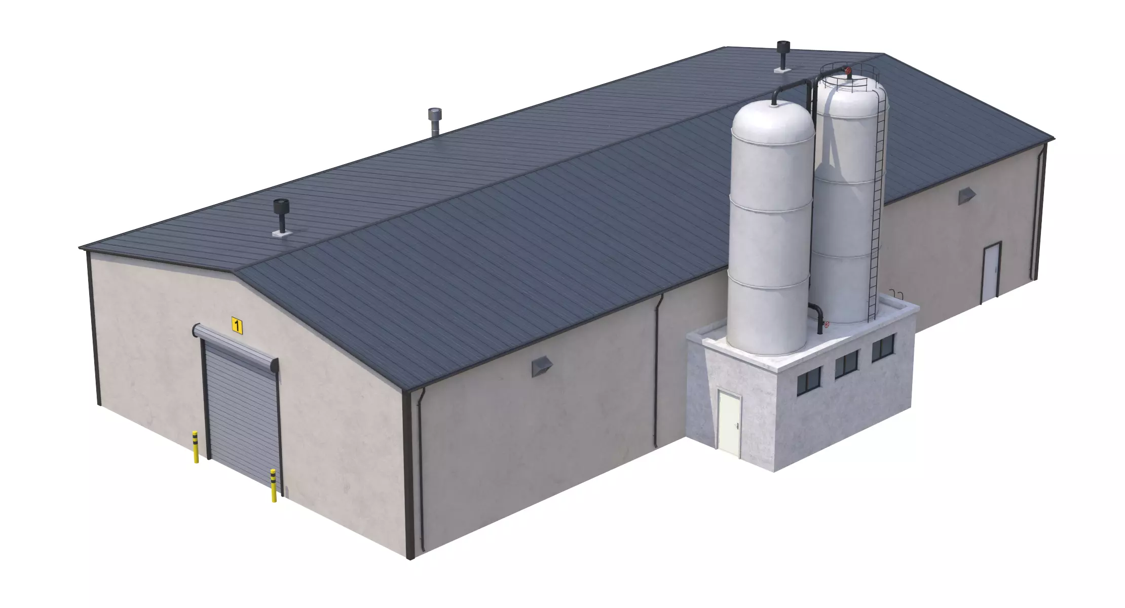 4 PBR Industrial Buildings Collection _3