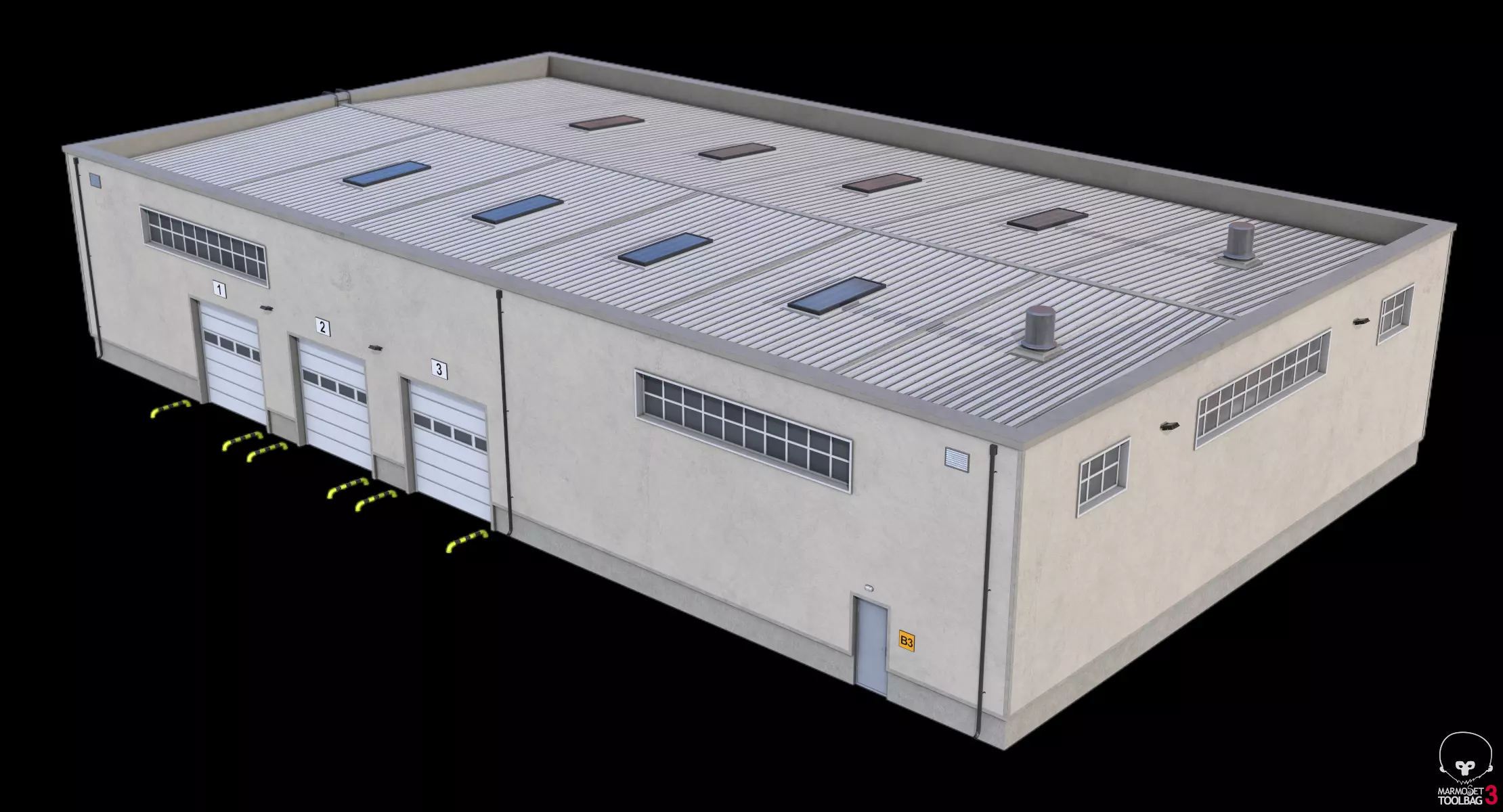 4 PBR Industrial Buildings Collection _12