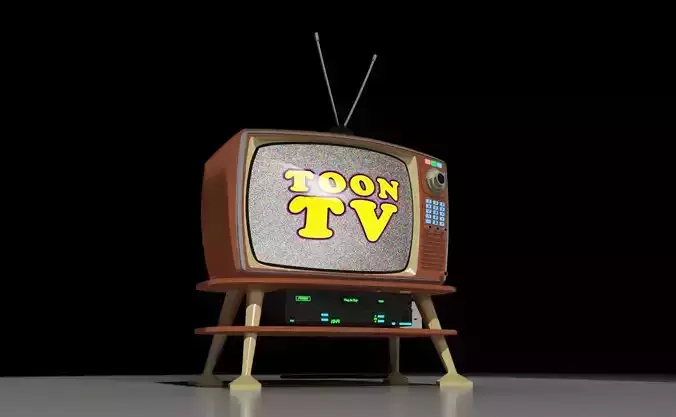 Toon TV 3D model
