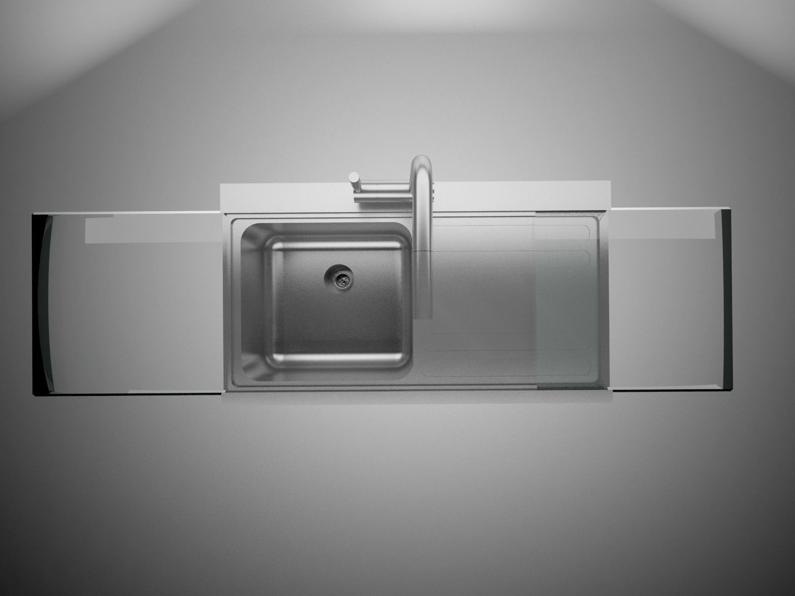 Sink Smeg  Steel Model LI91BS 3D model_2