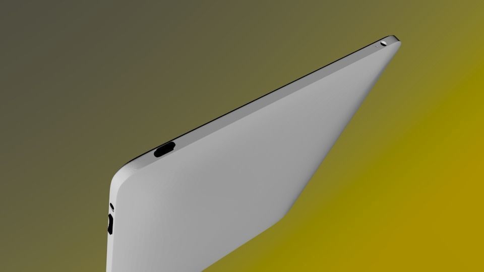 Ipad 1 samsung galaxy tab 3D model_3