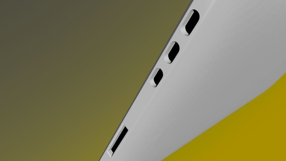 Ipad 1 samsung galaxy tab 3D model_2