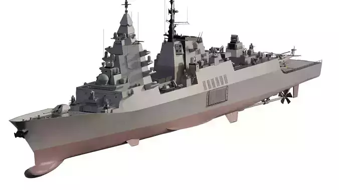 JAPANESE NAVY ADVANCED MULTIROLE DESTROYER