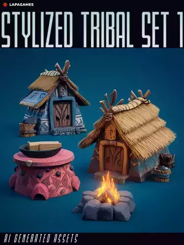 Stylized Tribal Set 1