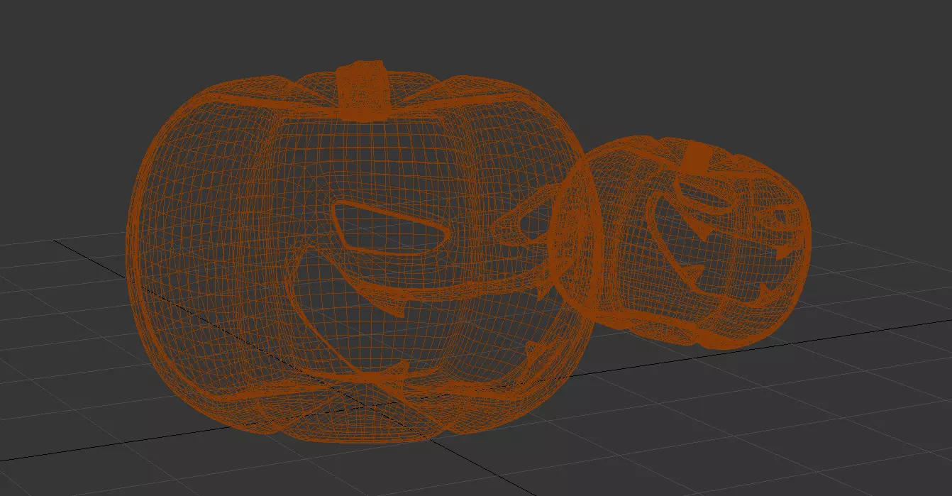 Halloween Pumpkin 3D Printable Model CGTrader Challenge 2025 Free 3D print model_5