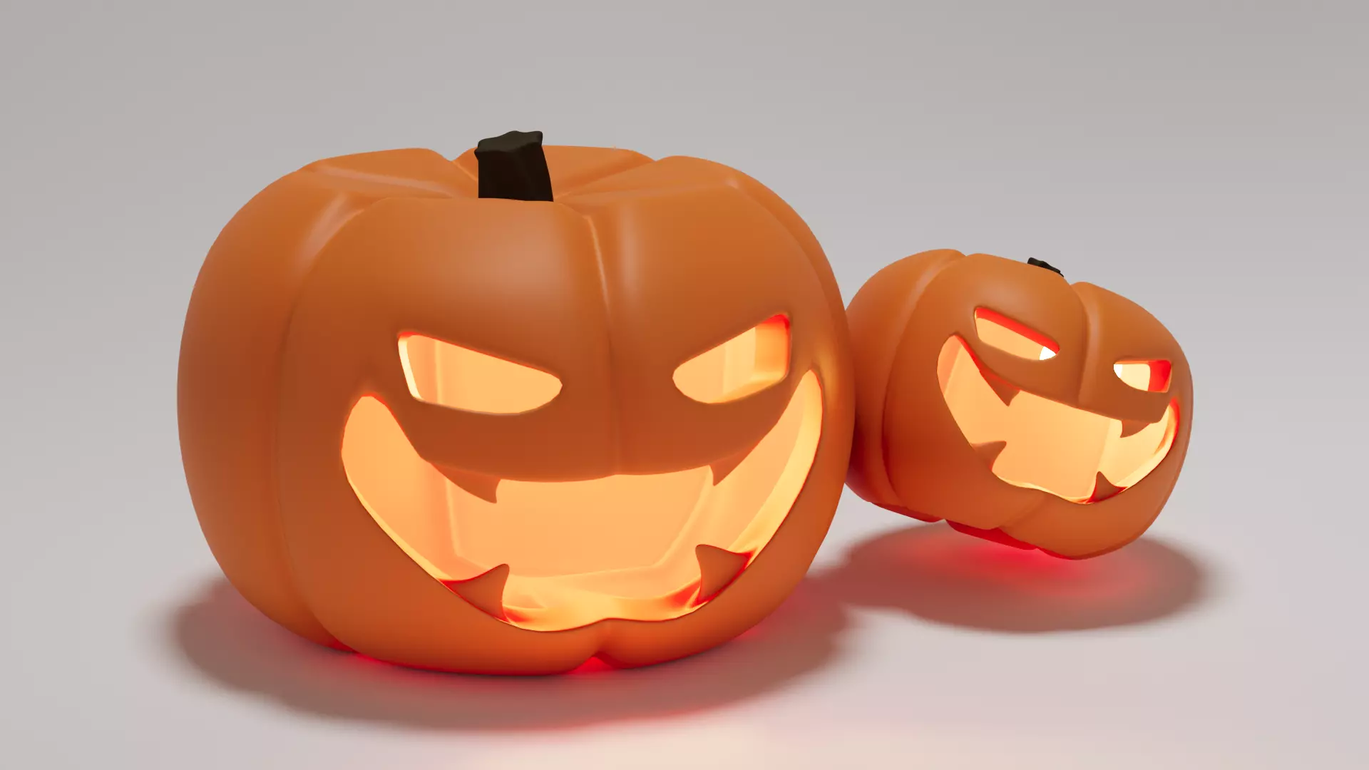Halloween Pumpkin 3D Printable Model CGTrader Challenge 2025 Free 3D print model_6
