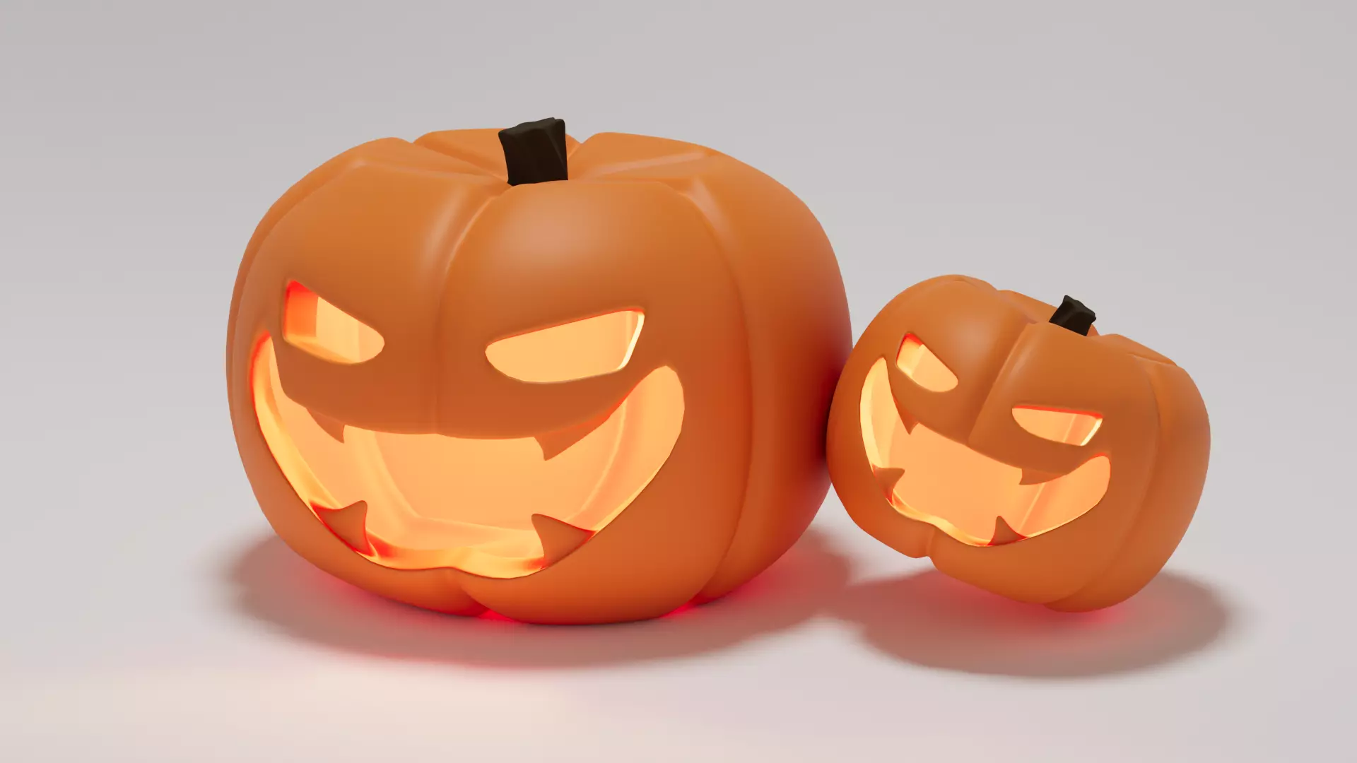 Halloween Pumpkin 3D Printable Model CGTrader Challenge 2025 Free 3D print model_1
