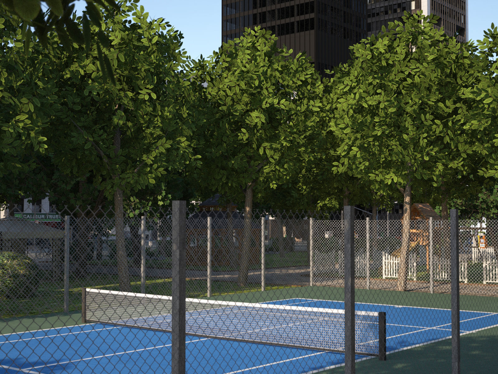 Dunkel City Low-poly 3D model_28