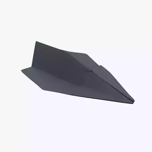 Paper Plane Black