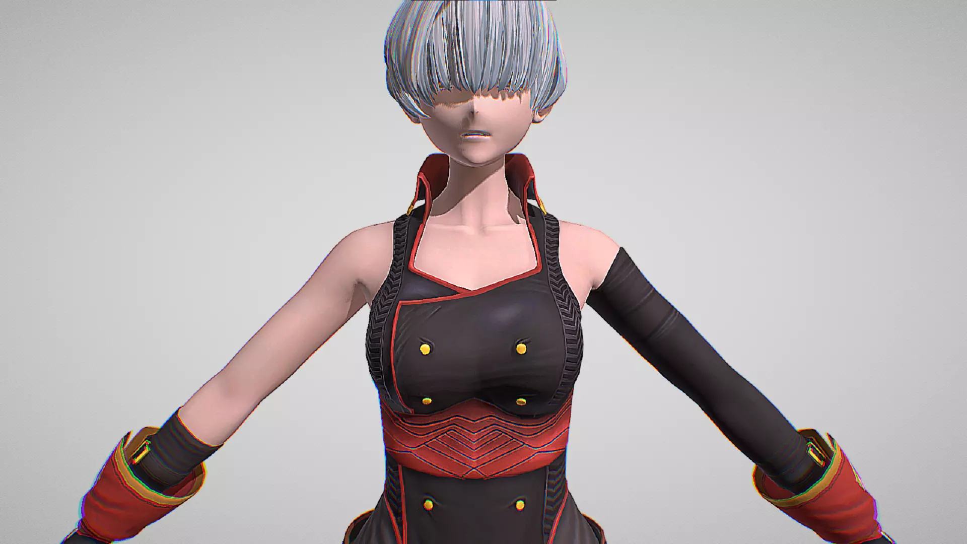 Reiko Or Lei - Zombie Slayers - Oneechanbara Origins Low-poly 3D model