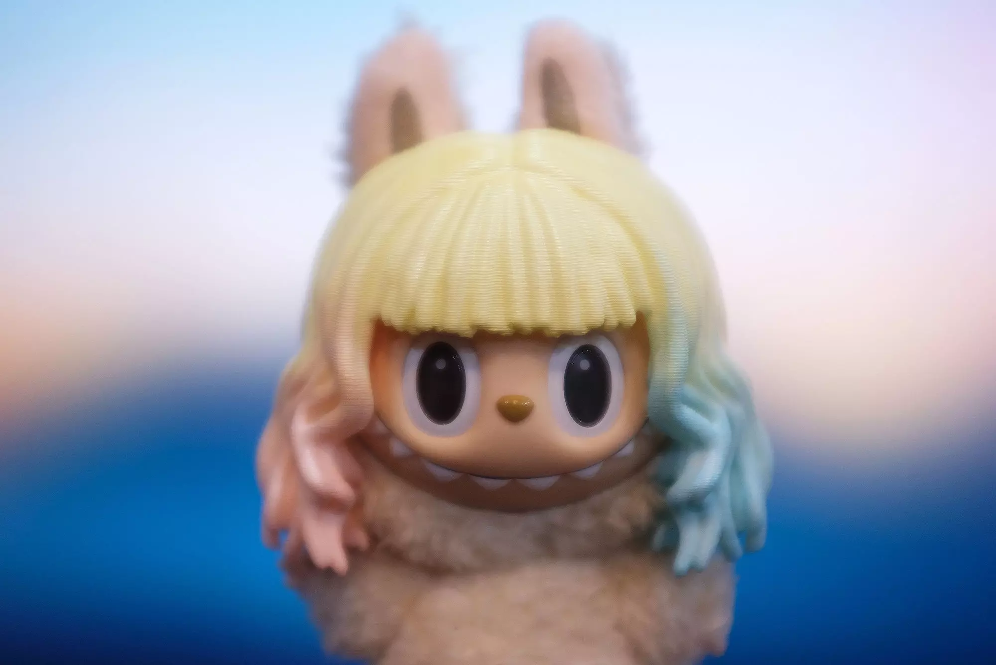 Labubu Accessories Toys - Enid Wig Wednesday Cosplay 3D print model