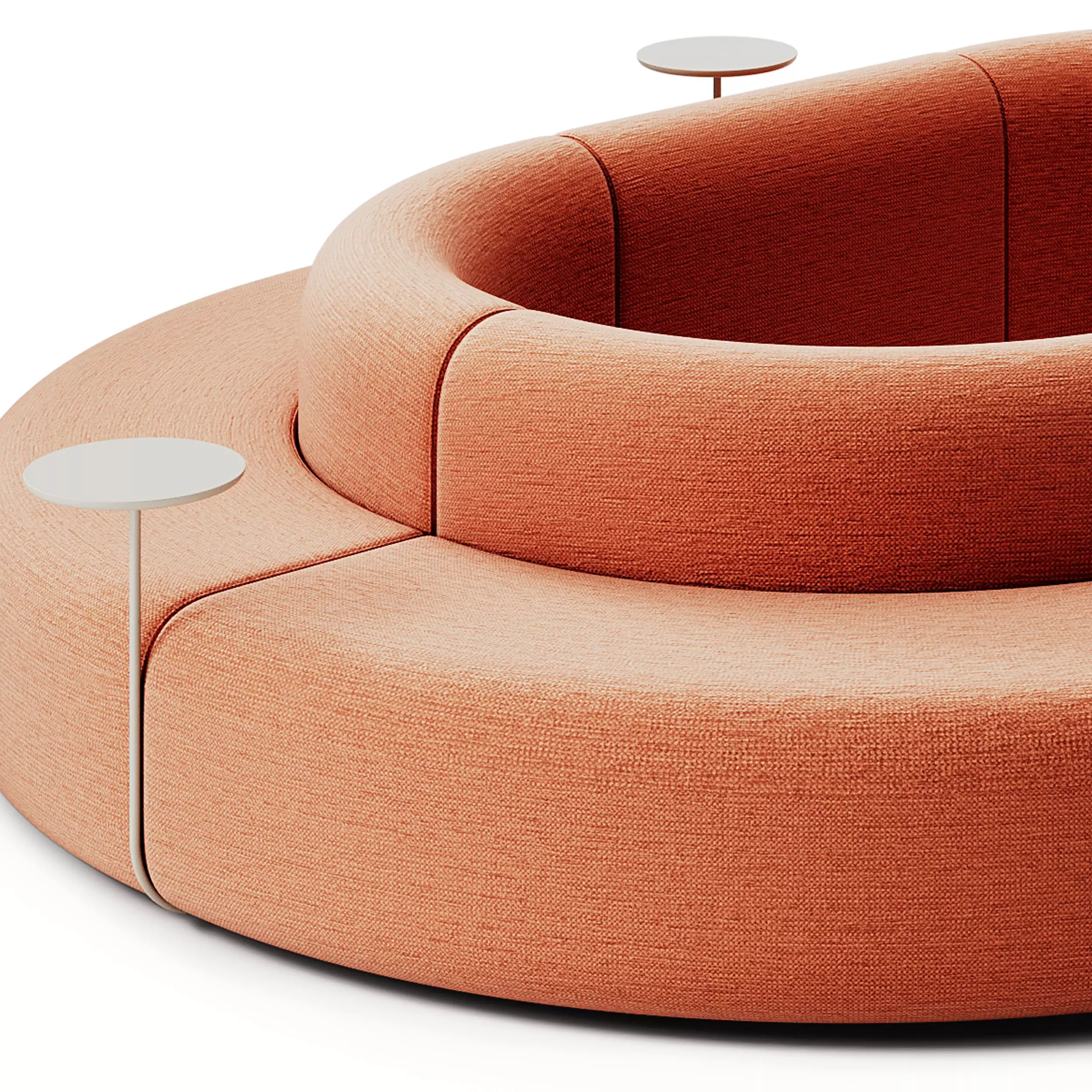 MDD Artico Sectional Sofa Rectangular Set 3D model_5