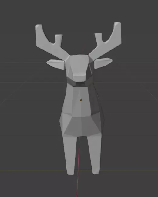 The Emerald Reindeer 3D print model_5