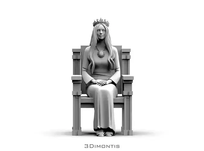 The Queen on the Throne