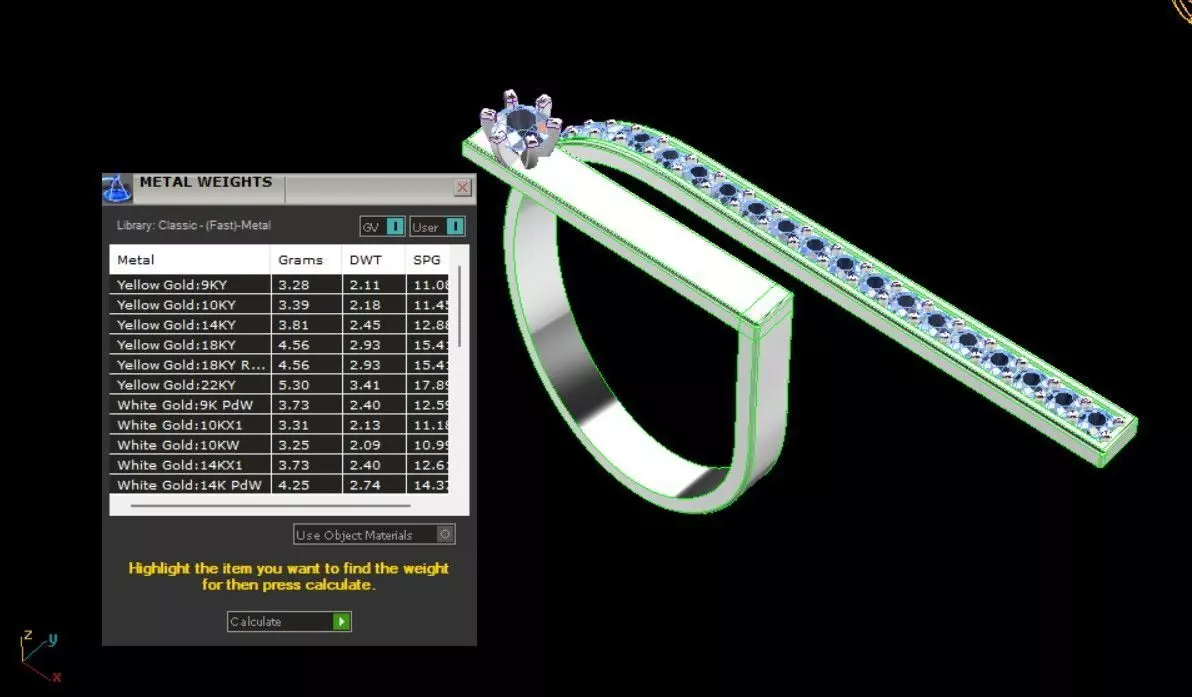 Fashion Ring 3D print model_5