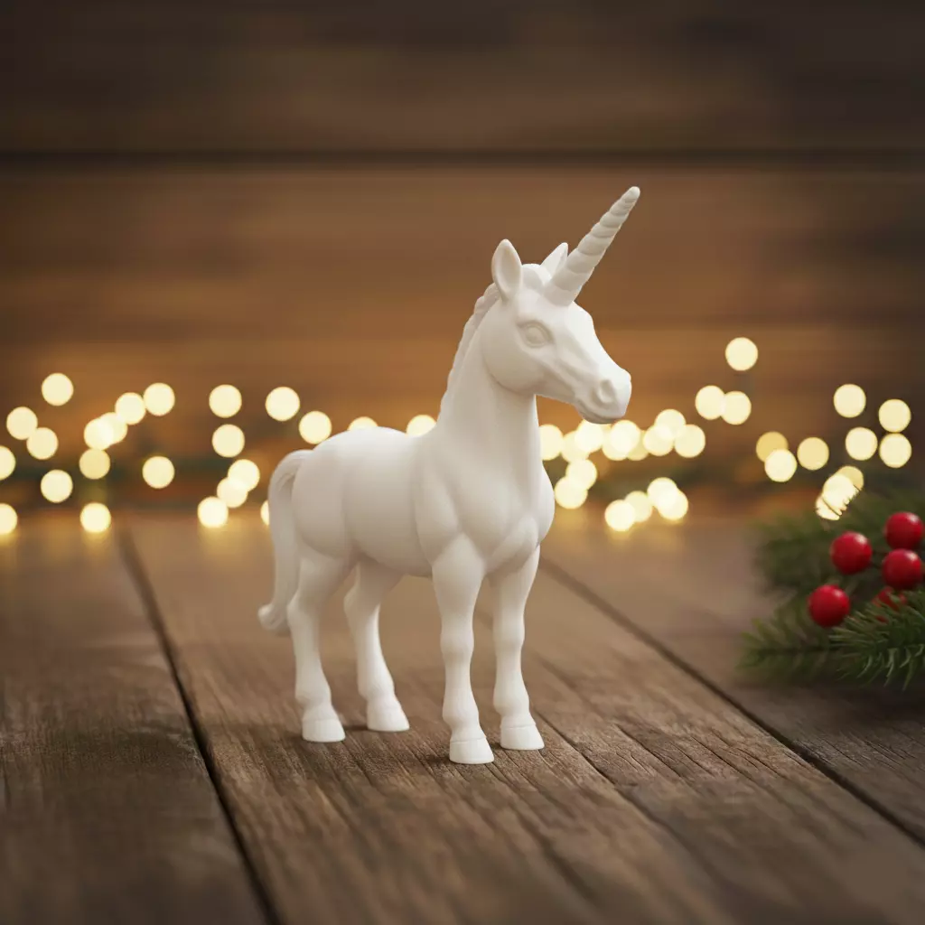 The Enchanted Unicorn 3D print model_0