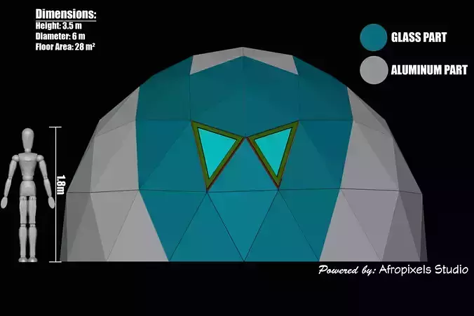 Capsule Dome House DX7