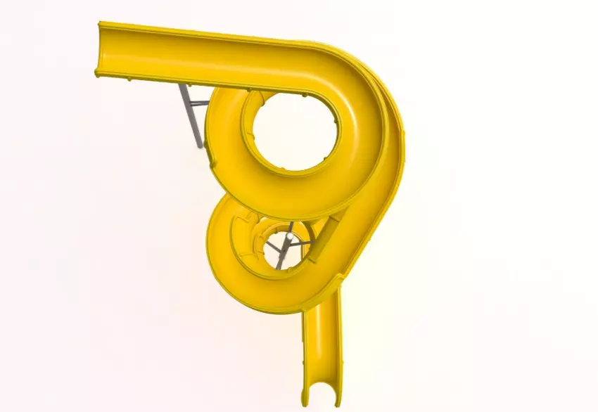 Body Water Slide 3D model_5