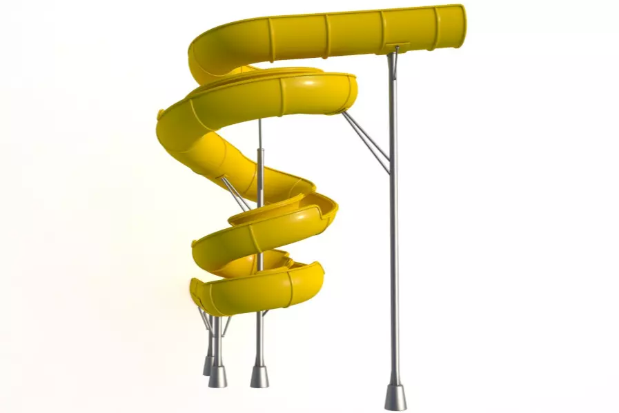 Body Water Slide 3D model_2