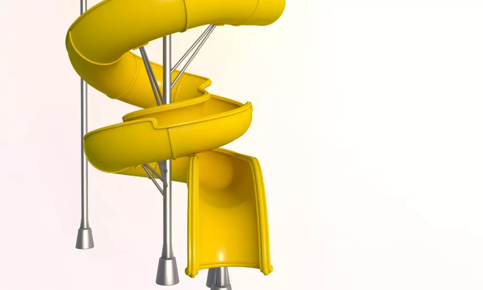 Body Water Slide 3D model_7