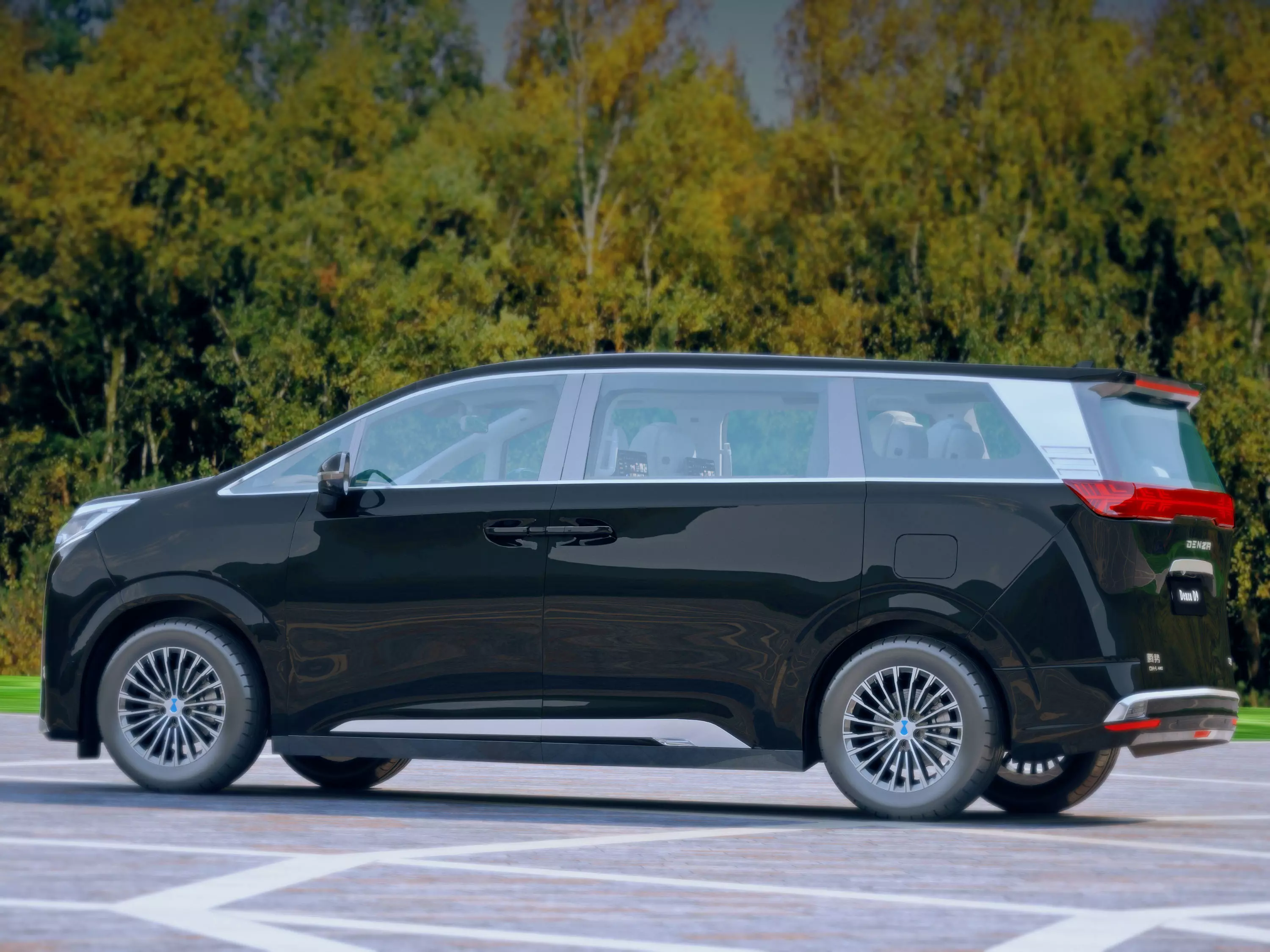 BYD Denza D9 3D model_7