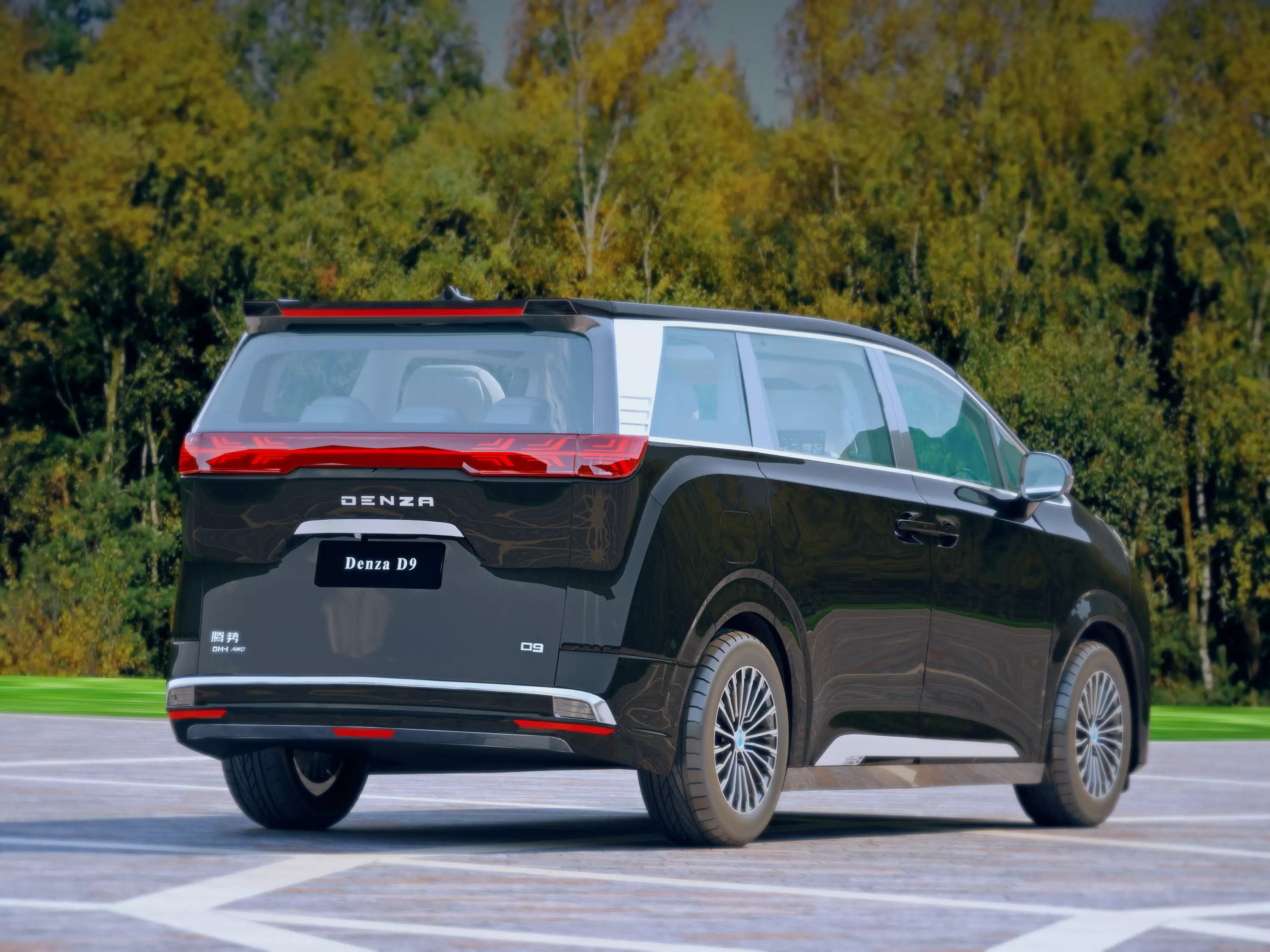 BYD Denza D9 3D model_4