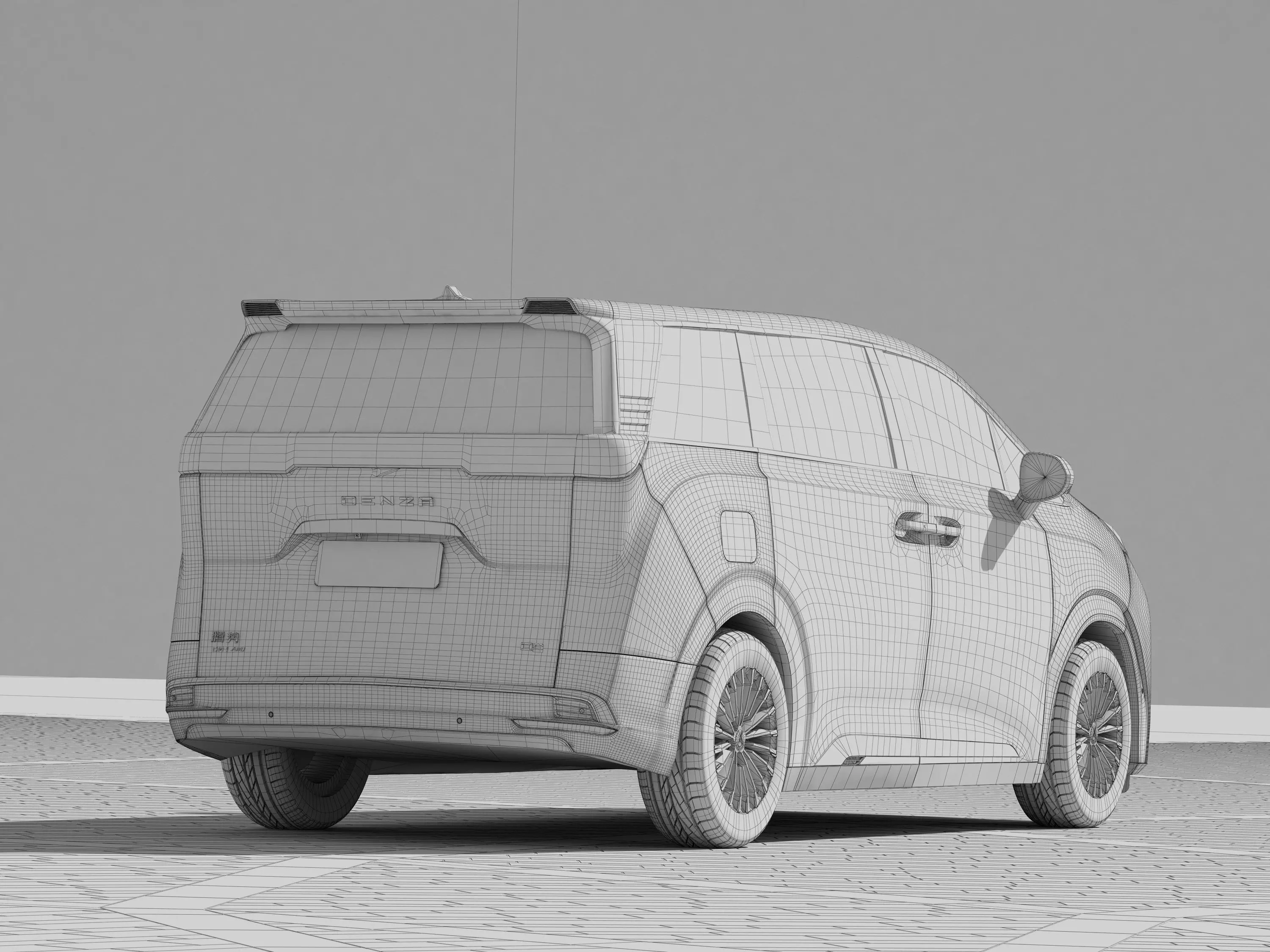 BYD Denza D9 3D model_6