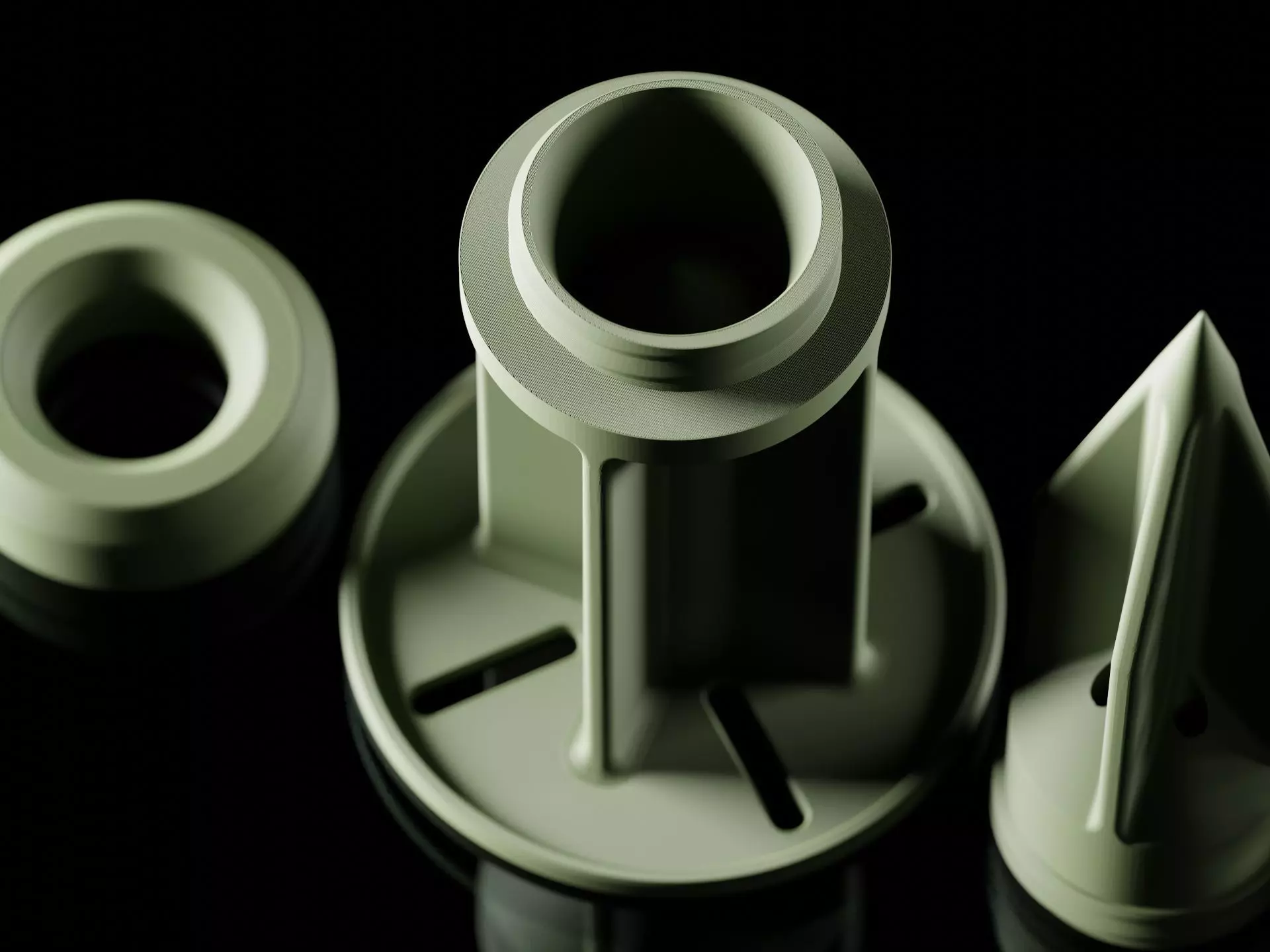 Modular Plant Support Tower  3D print model_1