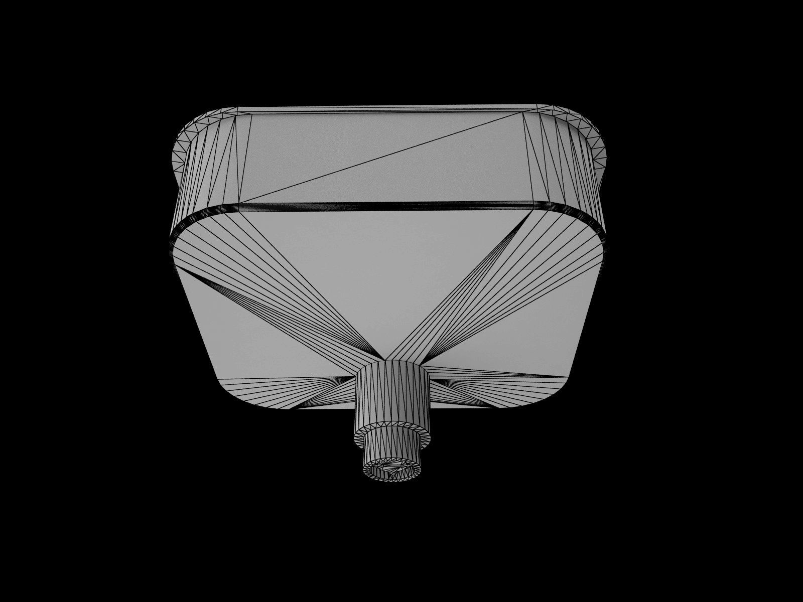 Sink Smeg Steel Model UM40 3D model_3