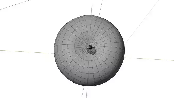 Green Apple 3D model 4