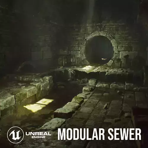 Modular Sewage PACK UE5