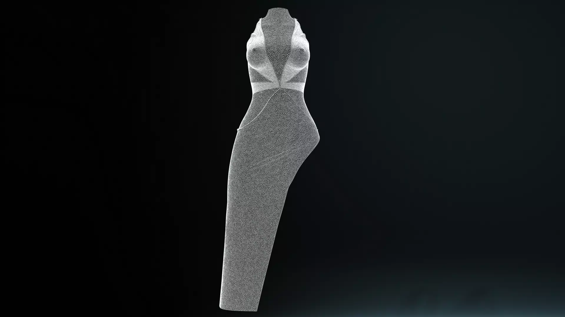 Realistic Female Character  Versatile 3D Model Low-poly 3D model_15