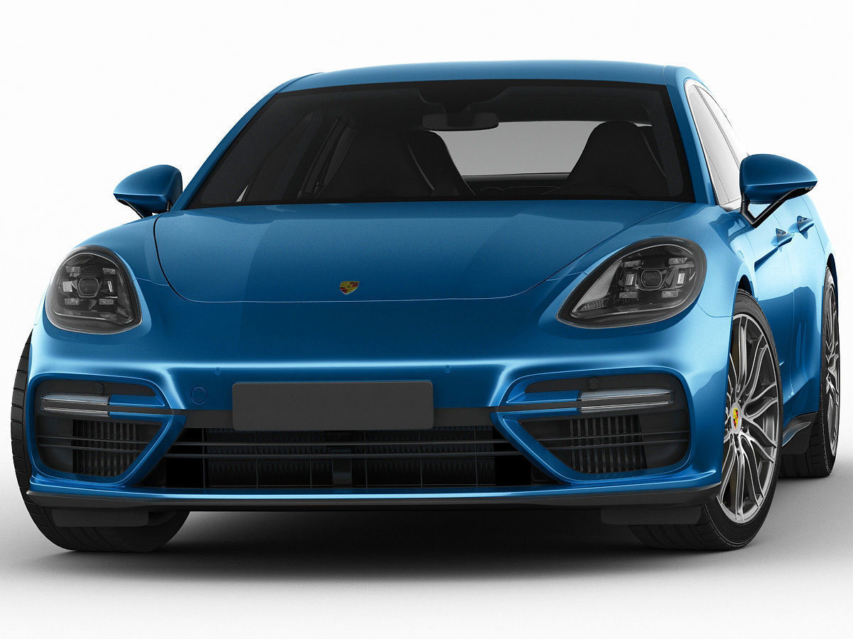 Porsche Panamera Turbo 2017 3D model_10
