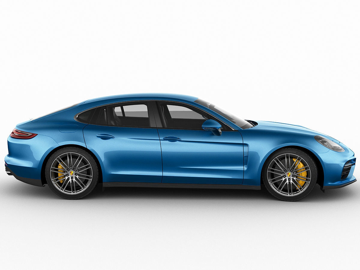 Porsche Panamera Turbo 2017 3D model_2
