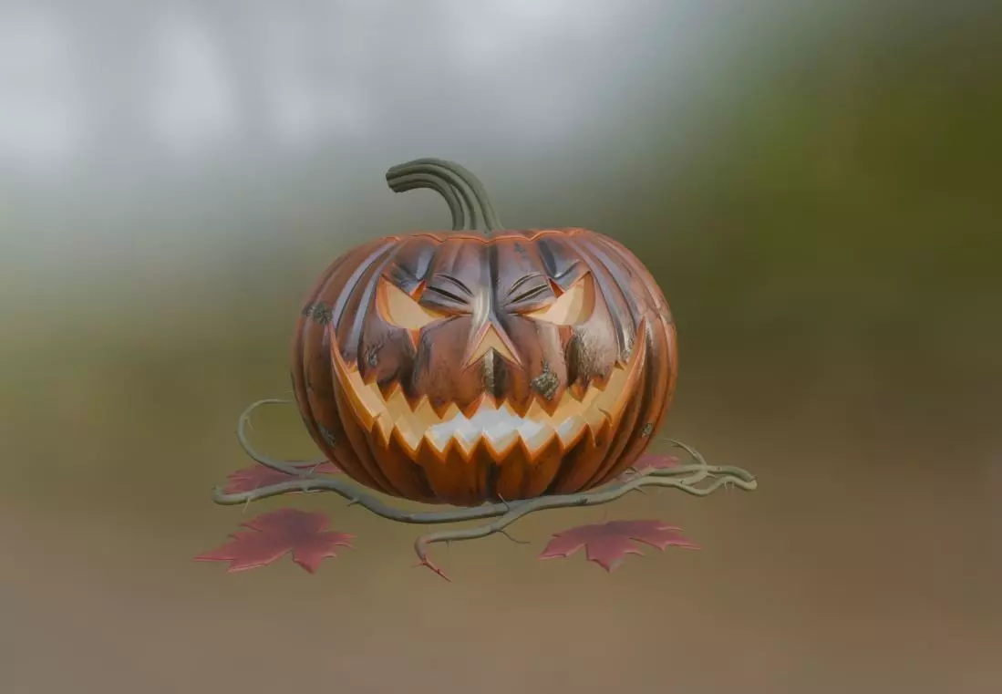 Halloween Legends 3D Models Pack 2 Low-poly 3D model_21