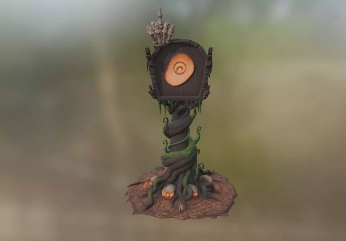 Halloween Legends 3D Models Pack 2 Low-poly 3D model_20