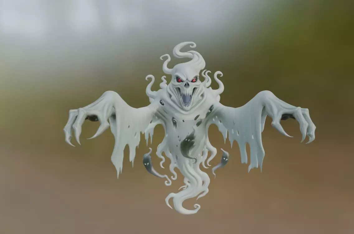 Halloween Legends 3D Models Pack 2 Low-poly 3D model_15