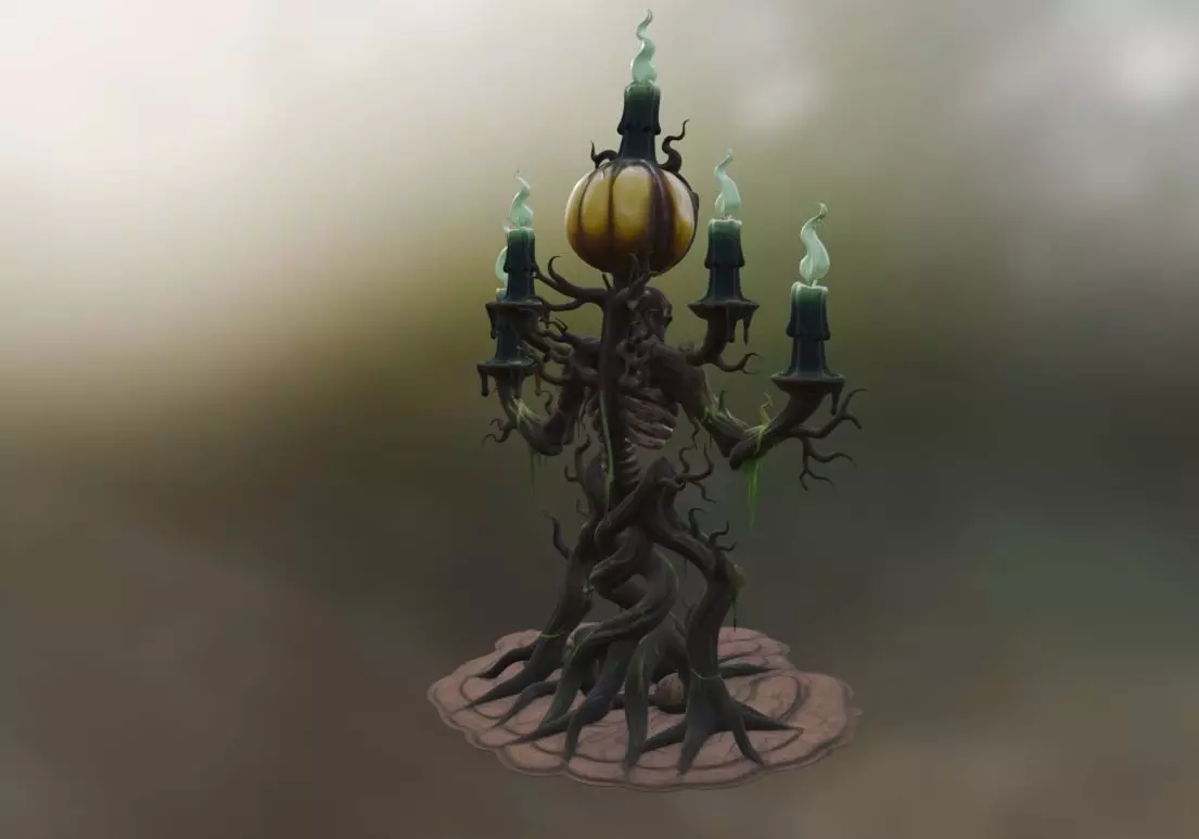 Halloween Legends 3D Models Pack 2 Low-poly 3D model_14